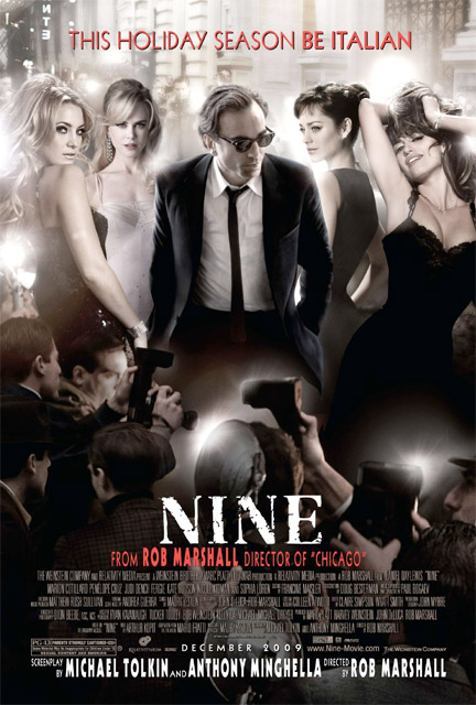 NINE musical poster