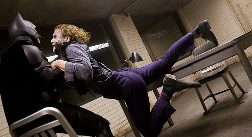 Batman Joker Interrogation Scene