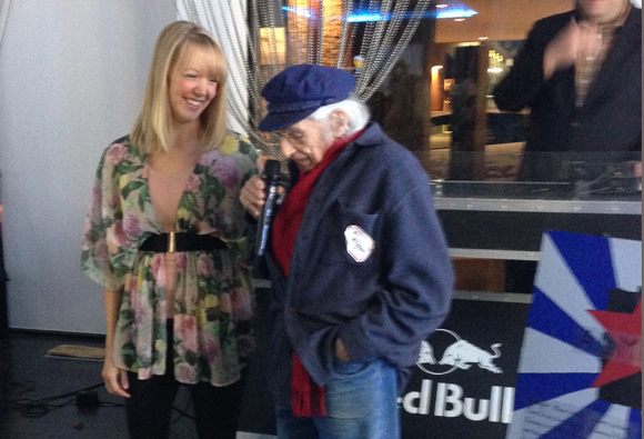 Dani Palmer with Al Milgrom at Closing Night Party