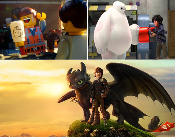 Top3FaveAnimatedFeatures2014