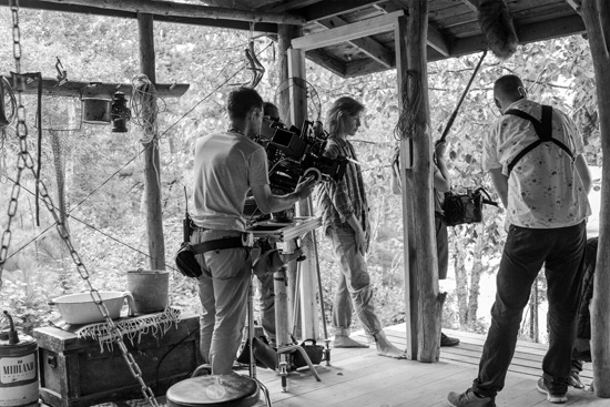 Kate, 1st. Assistant Camera Yousuke Kiname, 2nd AC Chris Savage (Minnesota based) – Photo by Andrew Messer