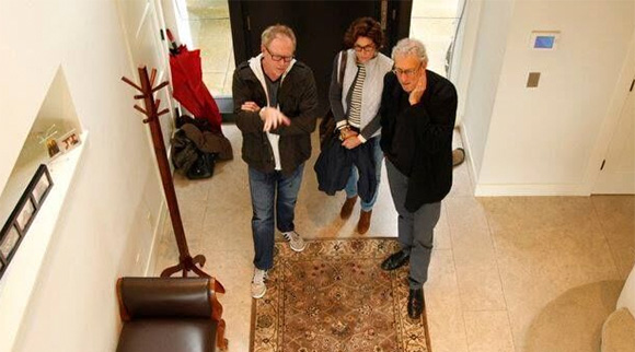 Behind the scene – Production designer Trae King, producer Deborah Parker and director Jonathan Parker