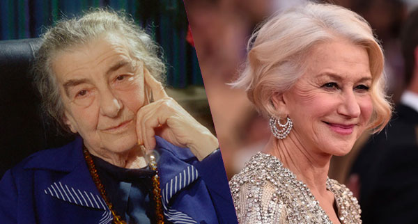 Golda Meir-Helen Mirren