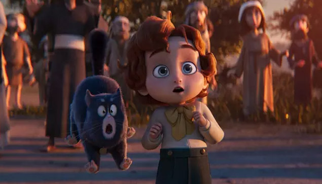 The King of Kings - Walter Dickens and cat