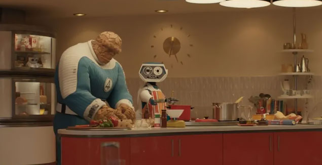 The Fantastic Four 2025 - The Thing and Herbie