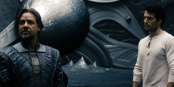 Man Of Steel - Jor-El and Superman