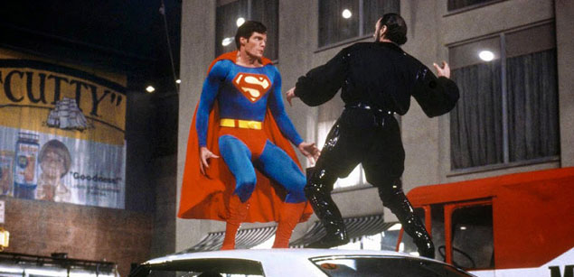 Superman II - Metropolis battle with Zod