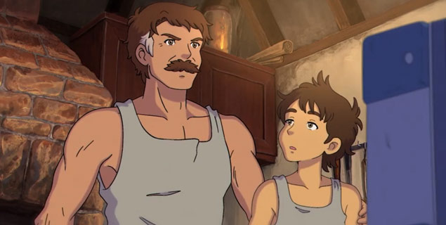 The Glassworker - father and son