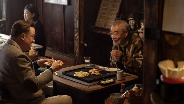 Rental Family - restaurant scene