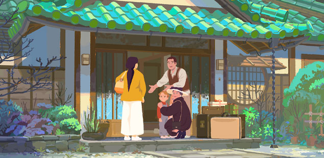 Little Amelie - Belgian family in Japan