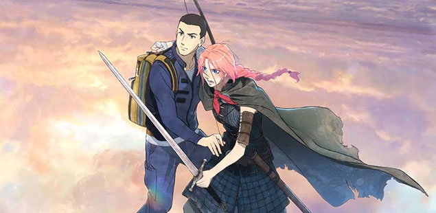 Scarlet and Hijiri - anime