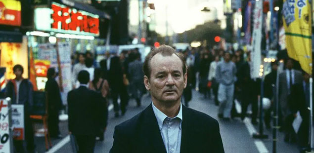 Bill Murray in Lost in Translation